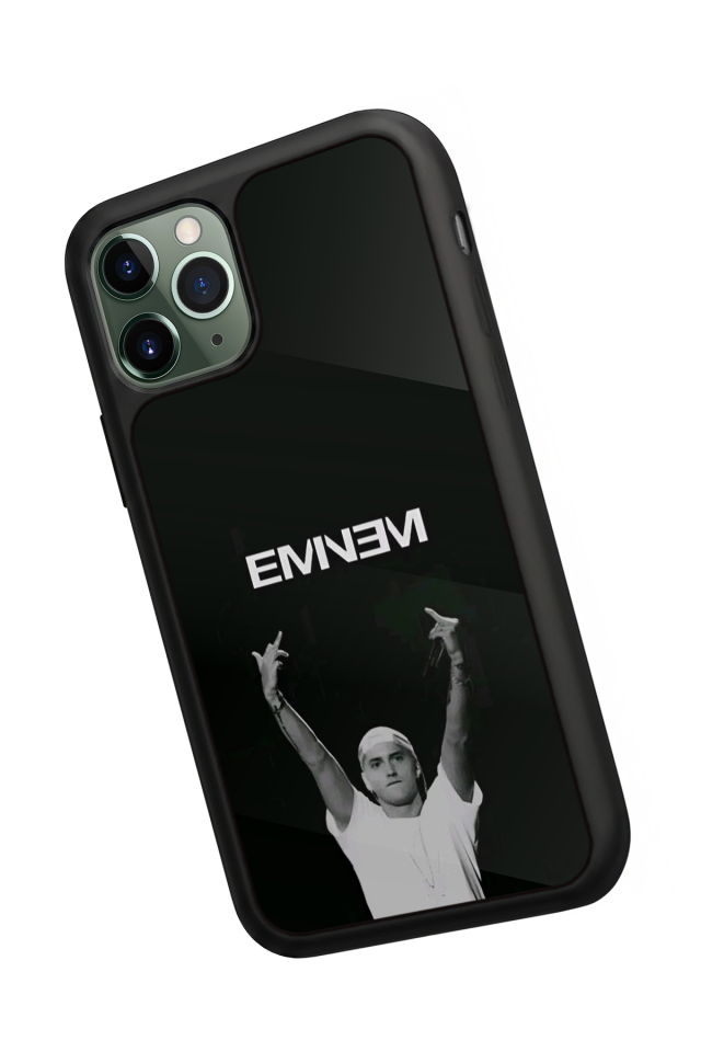 iPhone 11 Pro Uyumlu Eminem Tasarımlı Glossy Premium Kılıf
