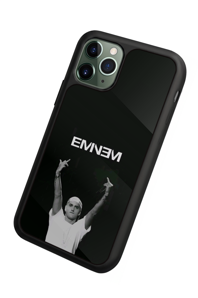 iPhone 11 Pro Uyumlu Eminem Tasarımlı Glossy Premium Kılıf