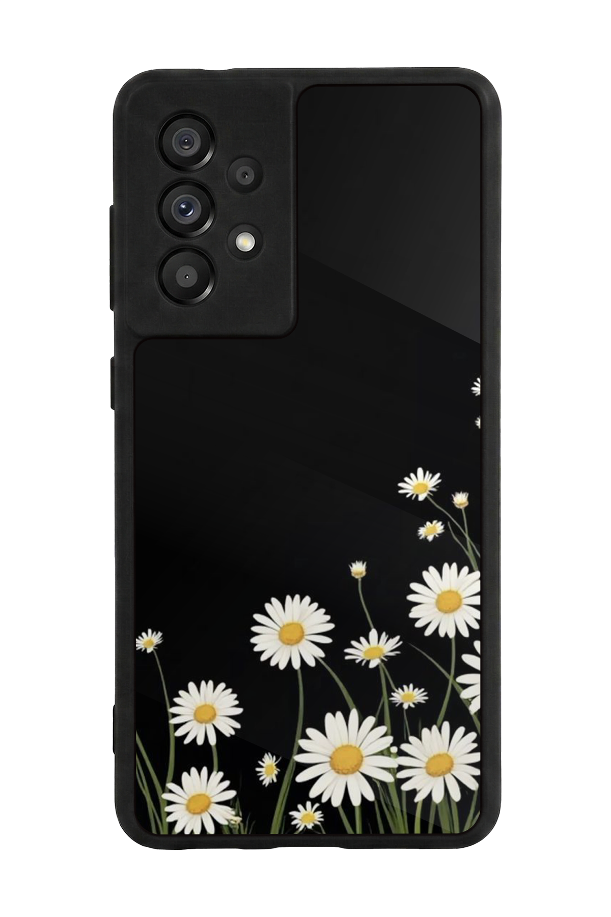 Samsung Galaxy A73 Uyumlu Floral Tasarımlı Glossy Premium Kılıf