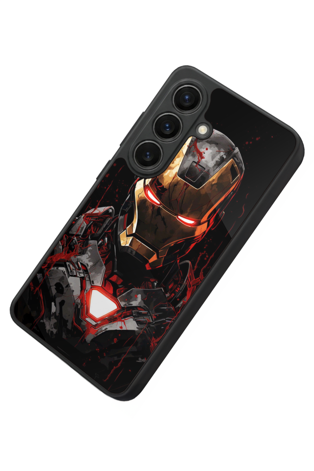 Samsung Galaxy S26 Uyumlu  Iron Man ( Demir Adam ) Tasarımlı Glossy Premium Kılıf