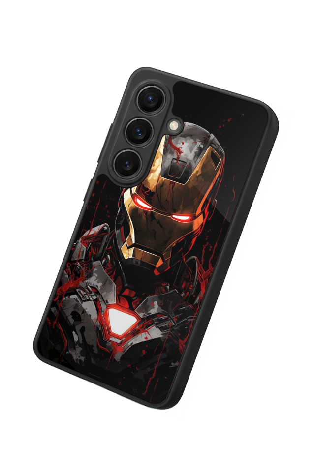 Samsung Galaxy S26 Uyumlu  Iron Man ( Demir Adam ) Tasarımlı Glossy Premium Kılıf