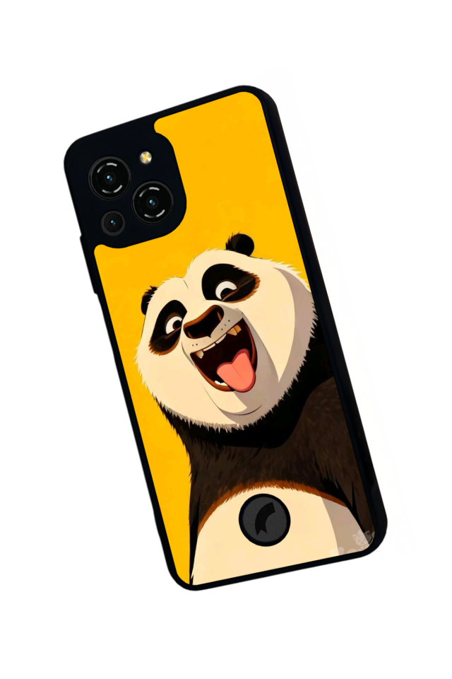 Reeder S23 Pro Max Uyumlu Kung Fu Panda Tasarımlı Glossy Premium Kılıf
