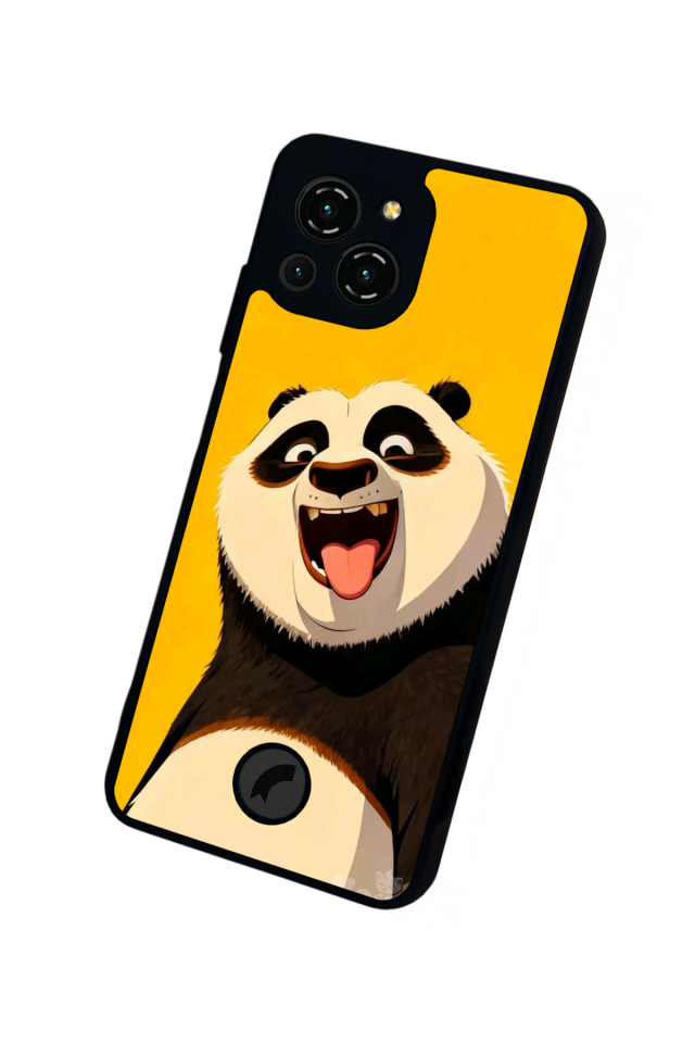 Reeder S23 Pro Max Uyumlu Kung Fu Panda Tasarımlı Glossy Premium Kılıf
