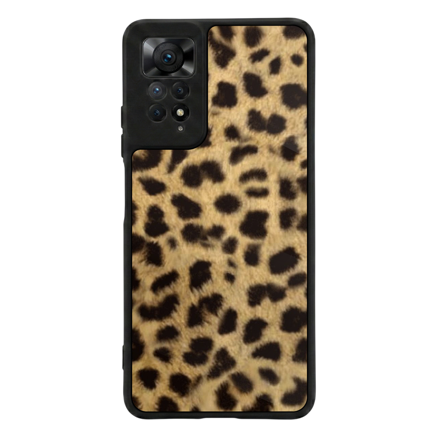 Xiaomi Redmi Note 12 Pro Uyumlu Leopar Tasarımlı Glossy Premium Kılıf
