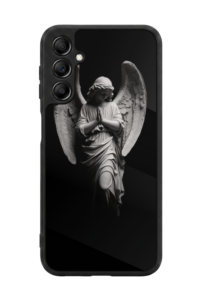 Samsung Galaxy A14 Uyumlu Melek Tasarımlı Glossy Premium Kılıf