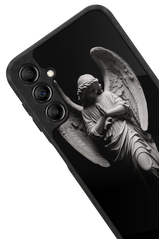 Samsung Galaxy A14 Uyumlu Melek Tasarımlı Glossy Premium Kılıf