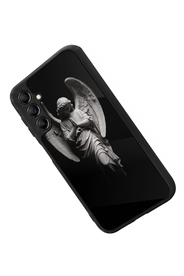 Samsung Galaxy A14 Uyumlu Melek Tasarımlı Glossy Premium Kılıf