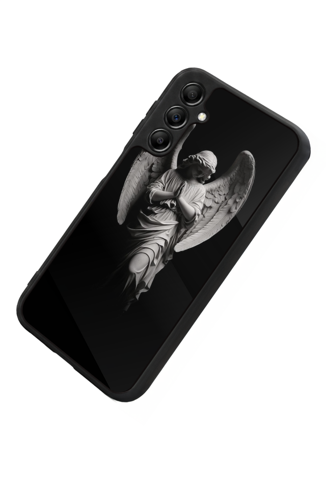 Samsung Galaxy A14 Uyumlu Melek Tasarımlı Glossy Premium Kılıf