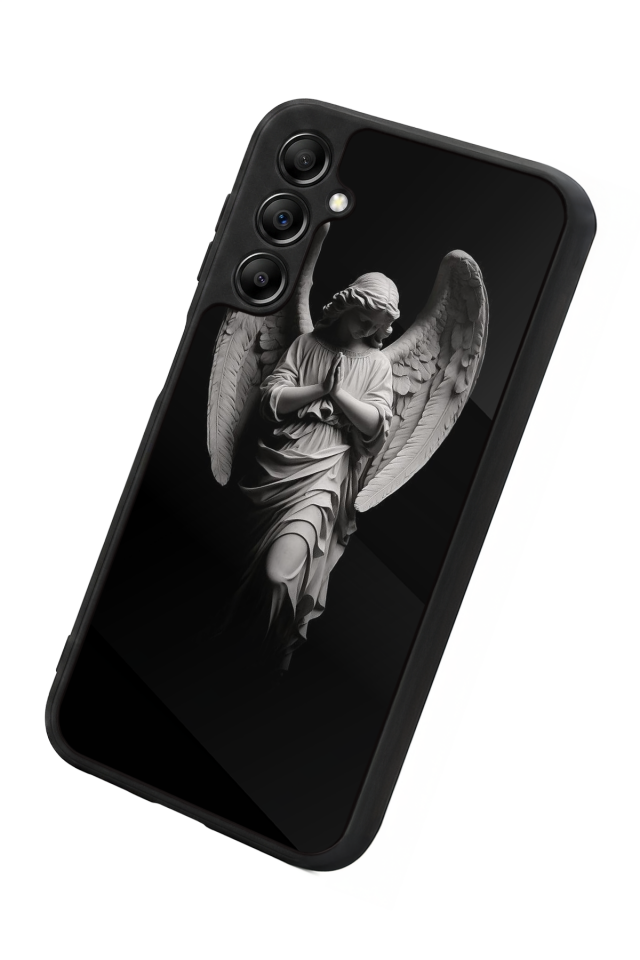 Samsung Galaxy A14 Uyumlu Melek Tasarımlı Glossy Premium Kılıf