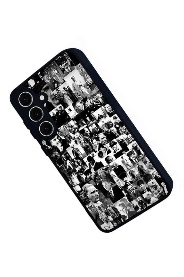 Samsung Galaxy A16 Uyumlu Mustafa Kemal Ataturk Tasarımlı Glossy Premium Kılıf