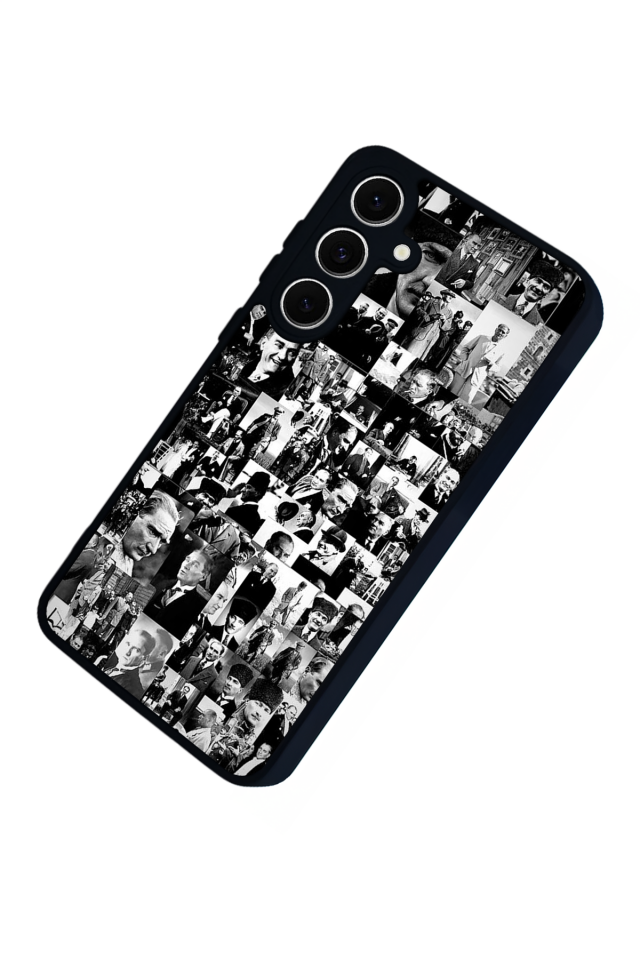 Samsung Galaxy A16 Uyumlu Mustafa Kemal Ataturk Tasarımlı Glossy Premium Kılıf