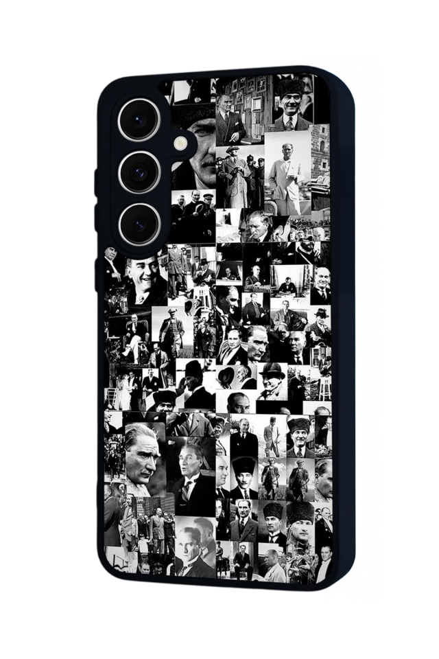 Samsung Galaxy A16 Uyumlu Mustafa Kemal Ataturk Tasarımlı Glossy Premium Kılıf