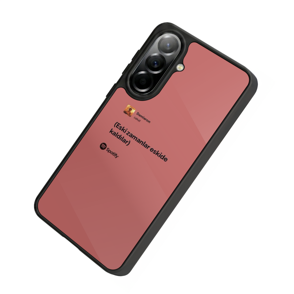Samsung Galaxy A57 Uyumlu Sarki Sozleri Tasarımlı Glossy Premium Kılıf