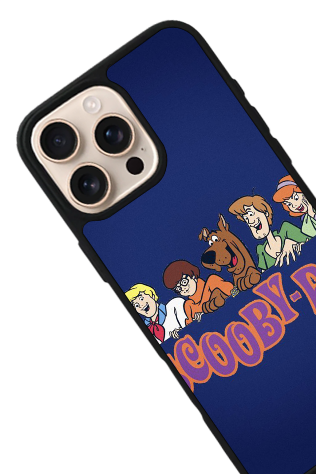 iPhone 14 Pro Uyumlu Scooby Doo Tasarımlı Glossy Premium Kılıf
