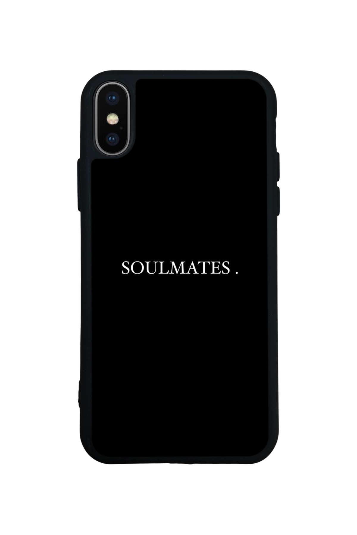 iPhone X/ XS Uyumlu SOUL Tasarımlı Glossy Premium Kılıf