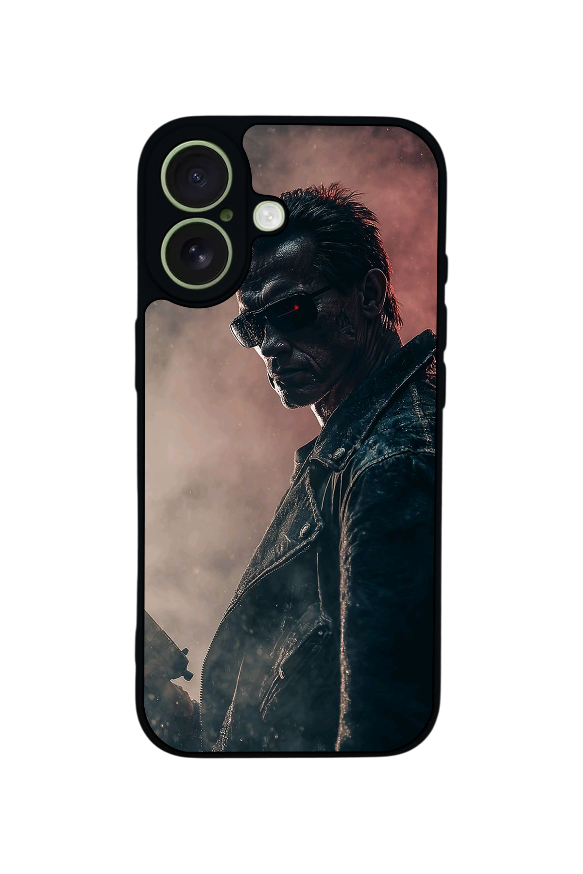 iPhone 17 Uyumlu Terminator Tasarımlı Glossy Premium Kılıf