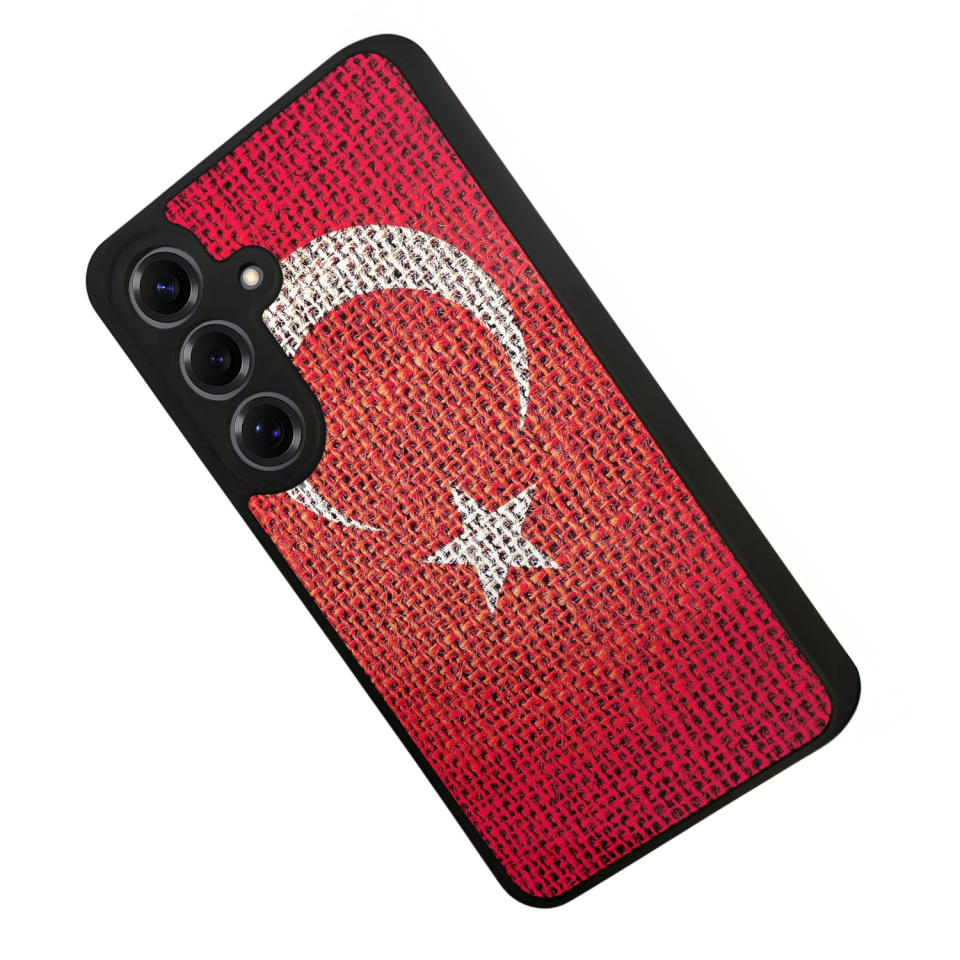 Samsung Galaxy S25 Uyumlu Türk Bayragi Tasarımlı Glossy Premium Kılıf