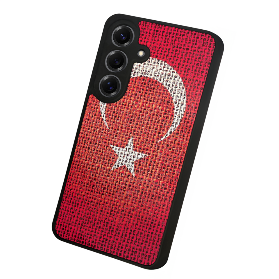 Samsung Galaxy S25 Uyumlu Türk Bayragi Tasarımlı Glossy Premium Kılıf