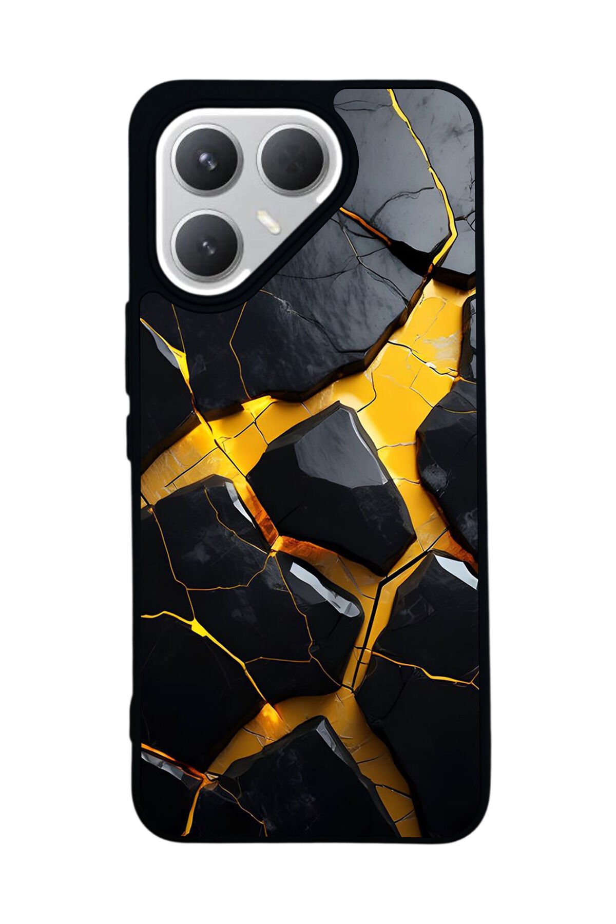 Tecno Pova 7 Pro Mat Uyumlu Siyah Kılıf – Yumuşak Silikon, Koruyucu, Şok Emici Kapak