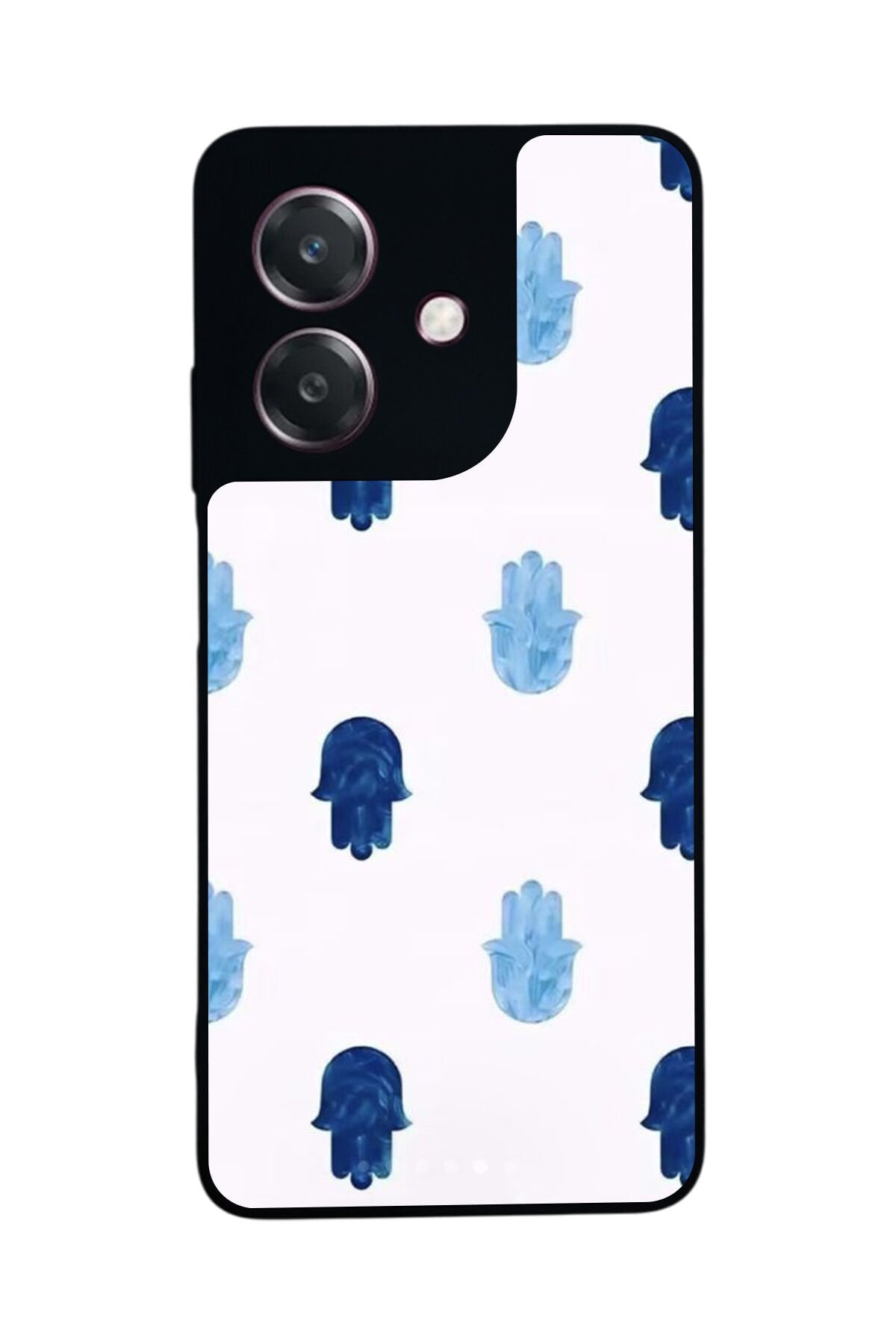 Oppo A3 5G Uyumlu Nazar Tasarımlı Glossy Premium Kılıf