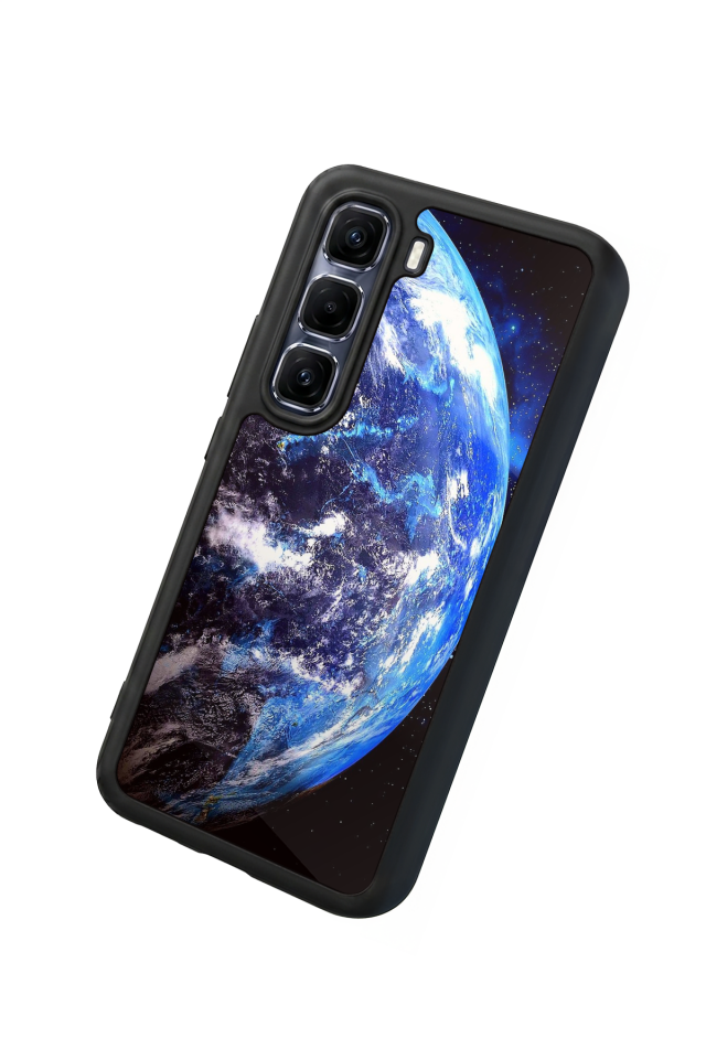 Infinix Hot 60 Pro Plus Uyumlu Ay Tasarımlı Glossy Premium Kılıf