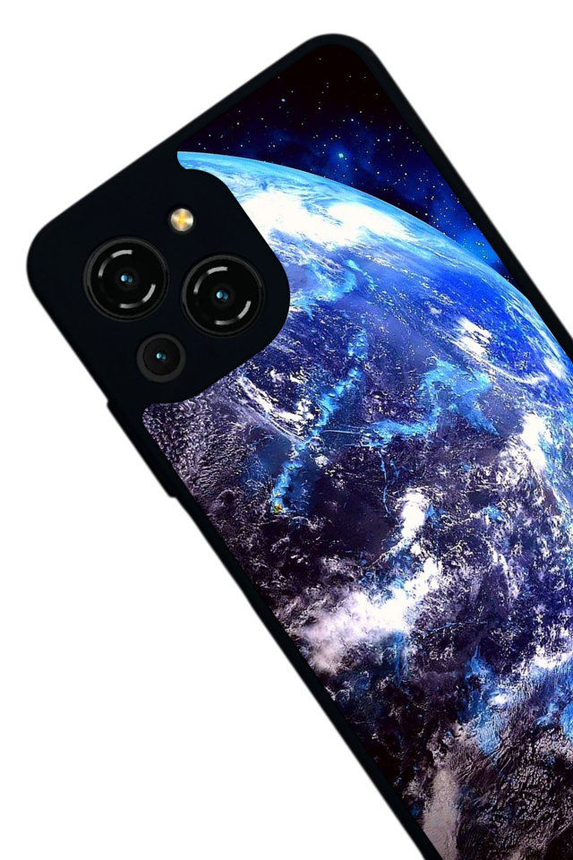 Reeder S23 Pro Max Uyumlu Ay Tasarımlı Glossy Premium Kılıf