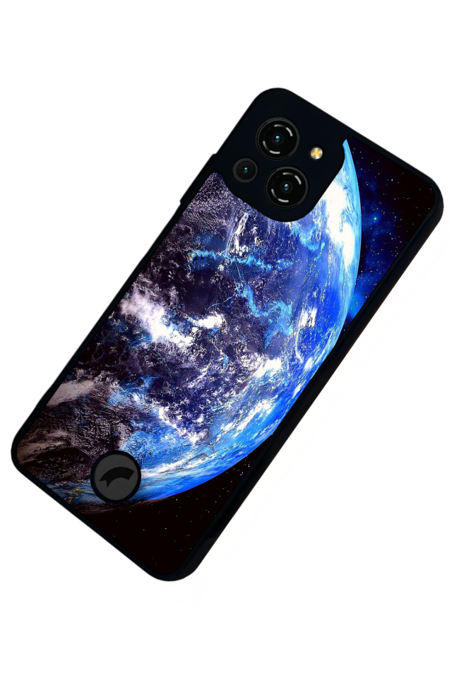 Reeder S23 Pro Max Uyumlu Ay Tasarımlı Glossy Premium Kılıf