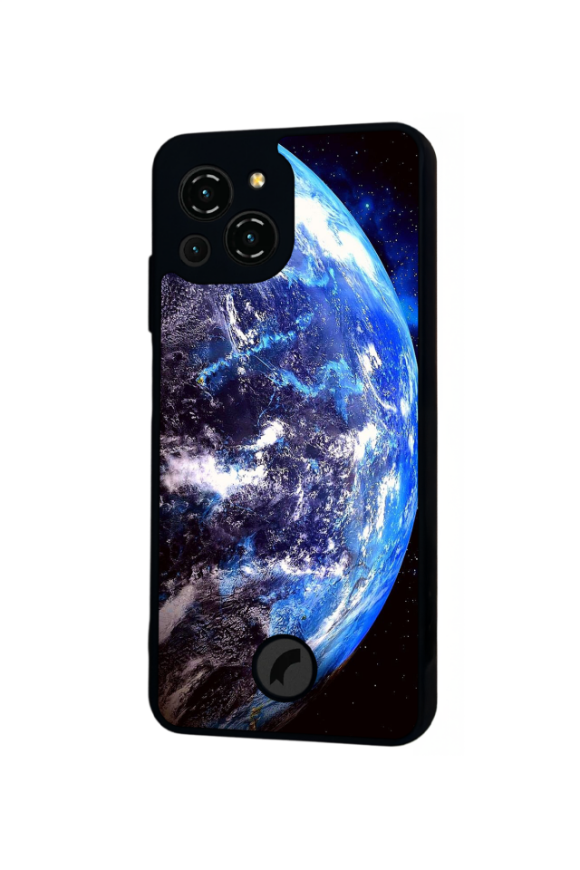 Reeder S23 Pro Max Uyumlu Ay Tasarımlı Glossy Premium Kılıf