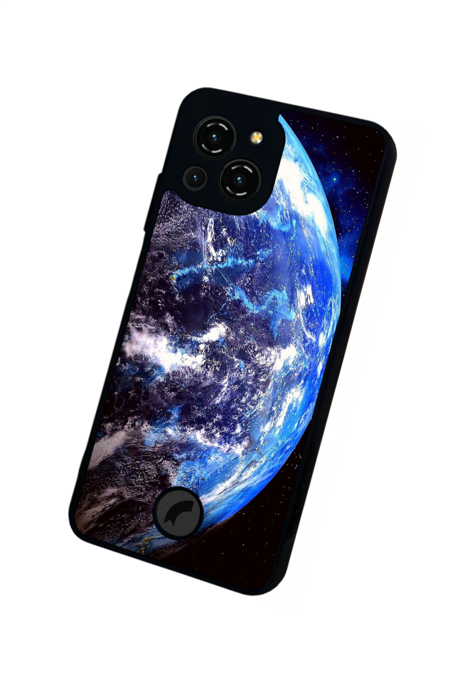 Reeder S23 Pro Max Uyumlu Ay Tasarımlı Glossy Premium Kılıf