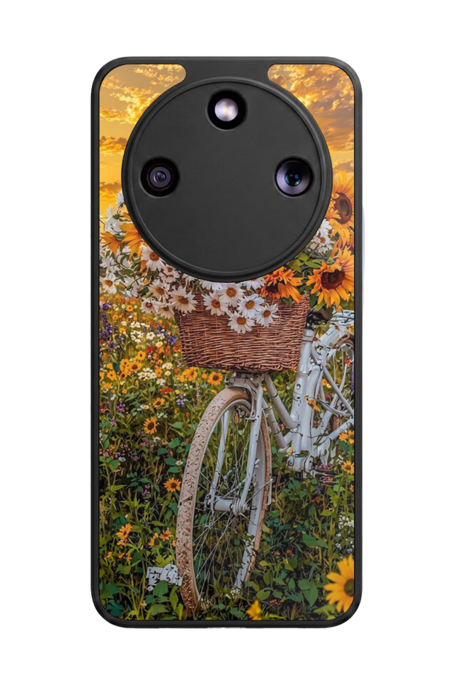 Honor Magic 8 Lite Uyumlu Cicek Tasarımlı Glossy Premium Kılıf
