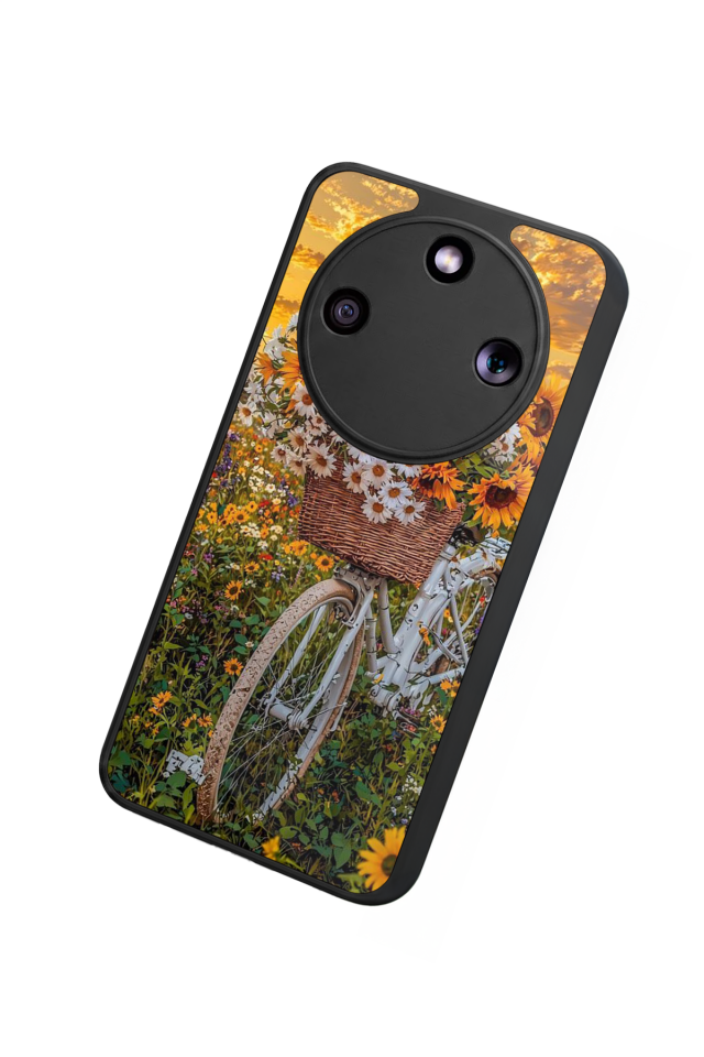 Honor Magic 8 Lite Uyumlu Cicek Tasarımlı Glossy Premium Kılıf