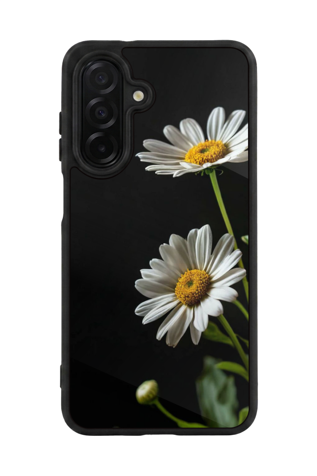 Samsung Galaxy A36 Uyumlu Cicek Tasarımlı Glossy Premium Kılıf