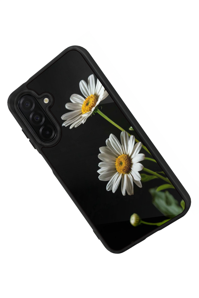 Samsung Galaxy A36 Uyumlu Cicek Tasarımlı Glossy Premium Kılıf