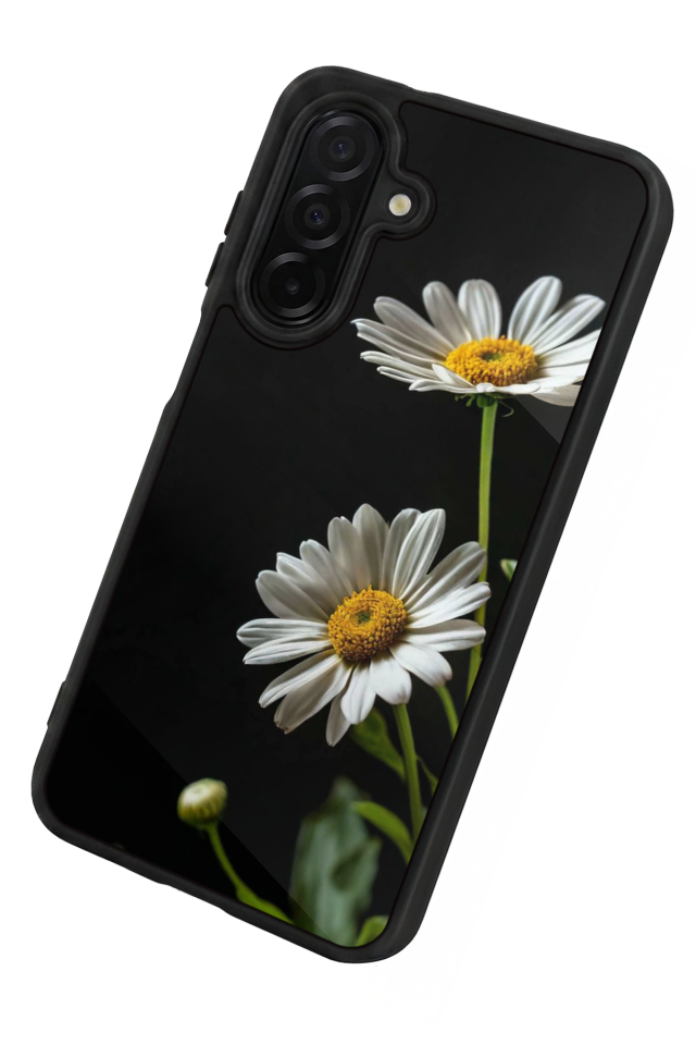 Samsung Galaxy A36 Uyumlu Cicek Tasarımlı Glossy Premium Kılıf