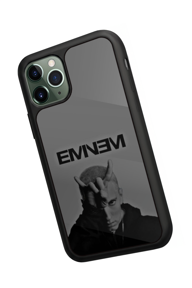 iPhone 11 Pro Uyumlu Eminem Tasarımlı Glossy Premium Kılıf