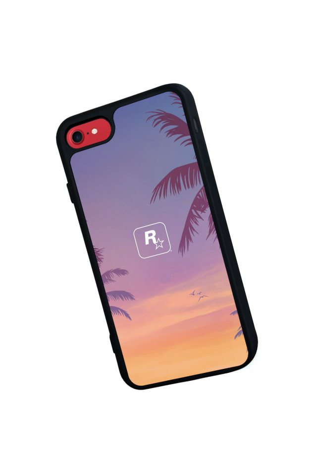 iPhone 7 Uyumlu GTA Tasarımlı Glossy Premium Kılıf