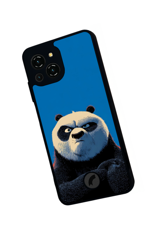 Reeder S23 Pro Max Uyumlu Kung Fu Panda Tasarımlı Glossy Premium Kılıf