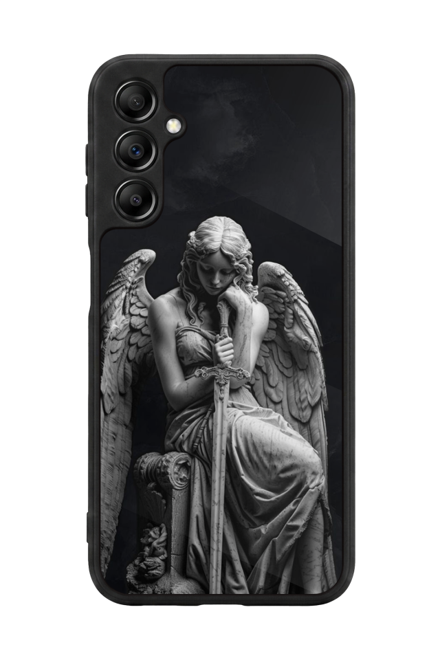 Samsung Galaxy A14 Uyumlu Melek Tasarımlı Glossy Premium Kılıf