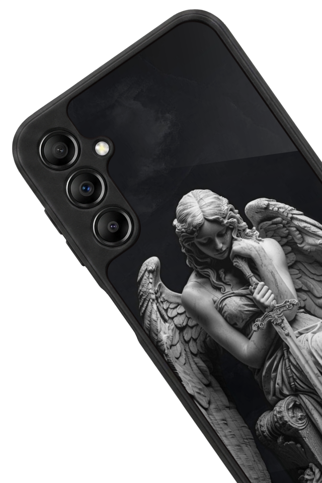 Samsung Galaxy A14 Uyumlu Melek Tasarımlı Glossy Premium Kılıf