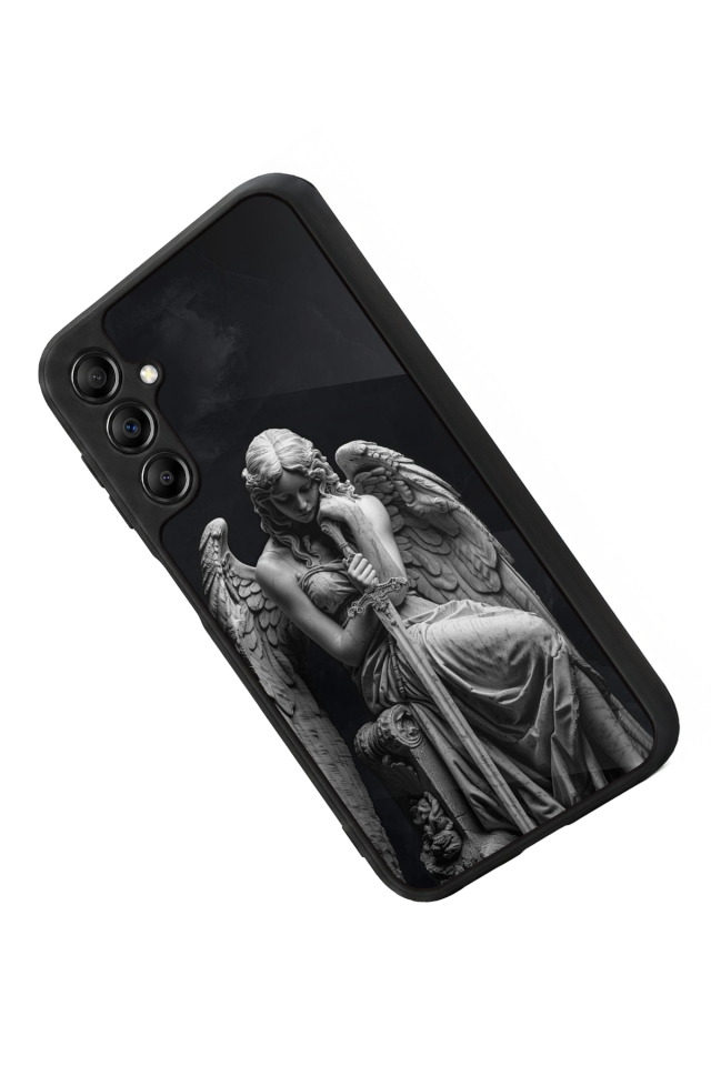 Samsung Galaxy A14 Uyumlu Melek Tasarımlı Glossy Premium Kılıf