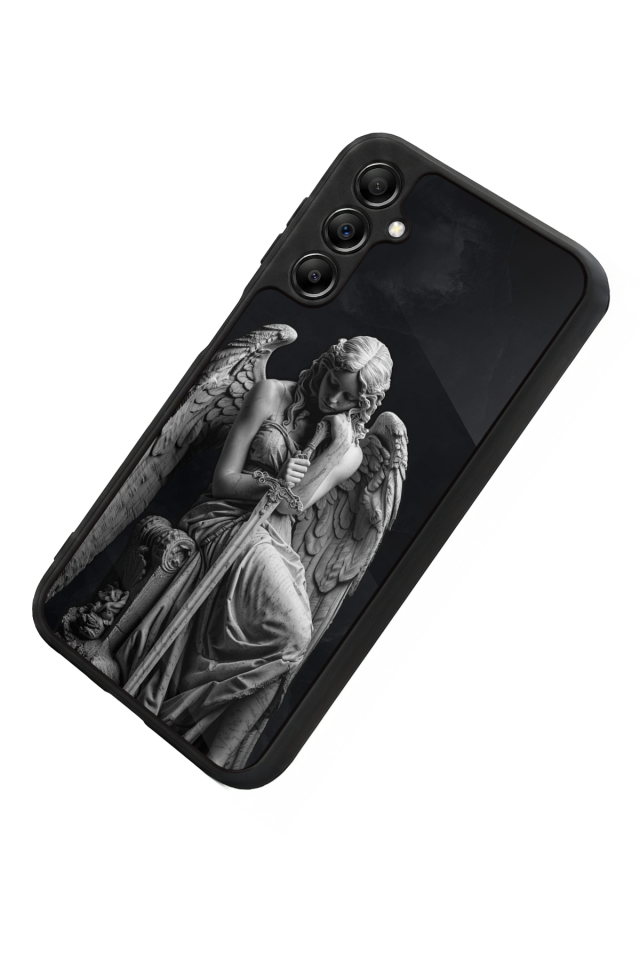 Samsung Galaxy A14 Uyumlu Melek Tasarımlı Glossy Premium Kılıf