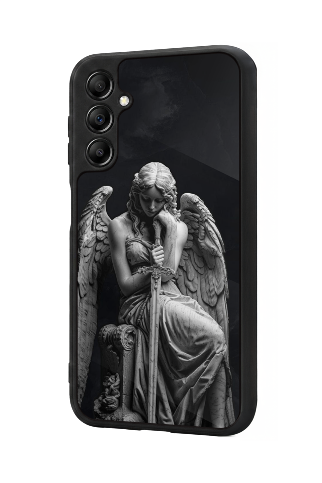 Samsung Galaxy A14 Uyumlu Melek Tasarımlı Glossy Premium Kılıf