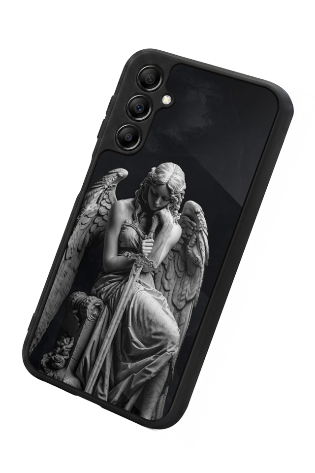 Samsung Galaxy A14 Uyumlu Melek Tasarımlı Glossy Premium Kılıf