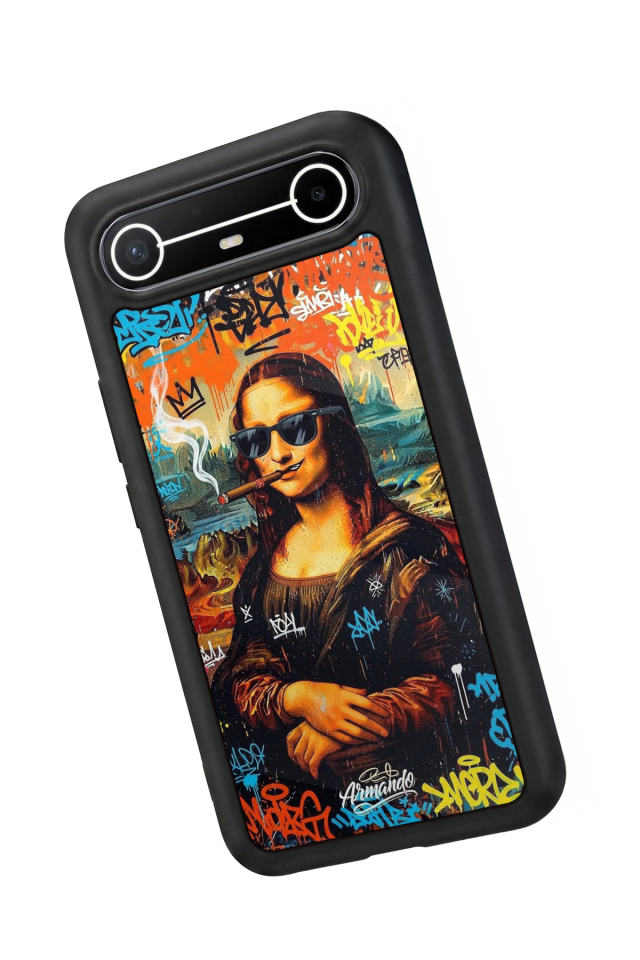 Tecno Spark Slim 5G Uyumlu Monalisa Tasarımlı Glossy Premium Kılıf