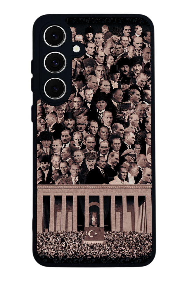 Samsung Galaxy A16 Uyumlu Mustafa Kemal Ataturk Tasarımlı Glossy Premium Kılıf