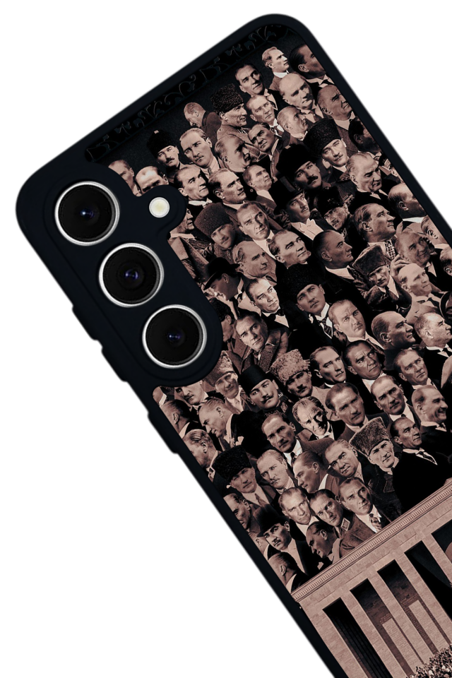 Samsung Galaxy A16 Uyumlu Mustafa Kemal Ataturk Tasarımlı Glossy Premium Kılıf