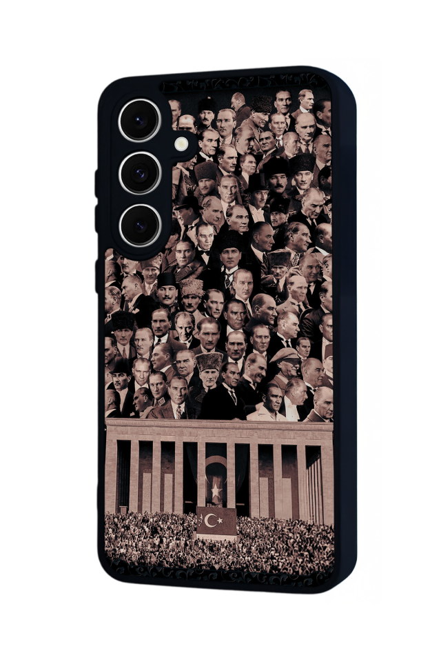 Samsung Galaxy A16 Uyumlu Mustafa Kemal Ataturk Tasarımlı Glossy Premium Kılıf