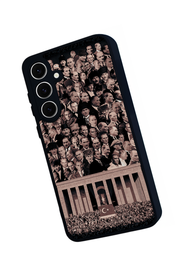 Samsung Galaxy A16 Uyumlu Mustafa Kemal Ataturk Tasarımlı Glossy Premium Kılıf