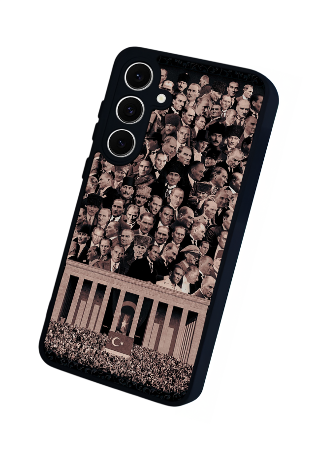 Samsung Galaxy A16 Uyumlu Mustafa Kemal Ataturk Tasarımlı Glossy Premium Kılıf