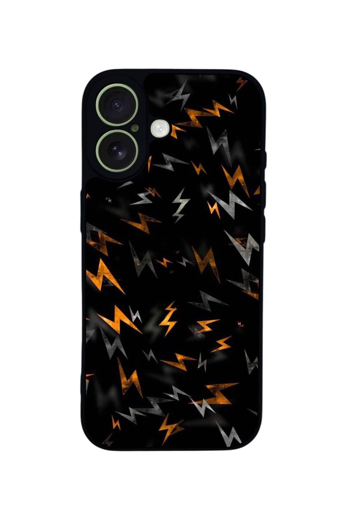 iPhone 17 Uyumlu Simsek Tasarımlı Glossy Premium Kılıf